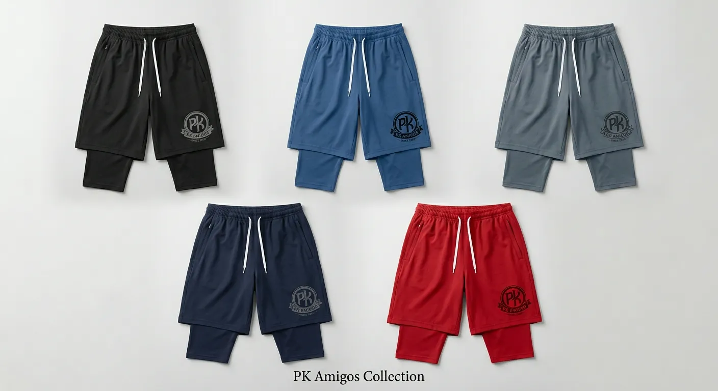 PK Amigos shorts collection for international B2B buyers